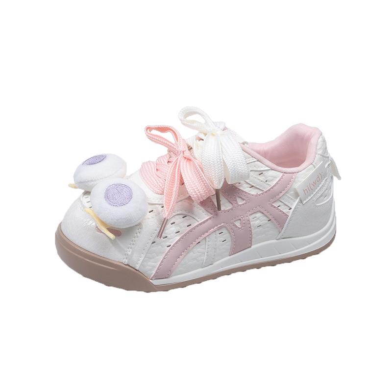 2025 Summer Little White Shoes New Korean Version Ins Female Students Height Increase Mesh Breathable Board Shoes Platform Casual Shoes