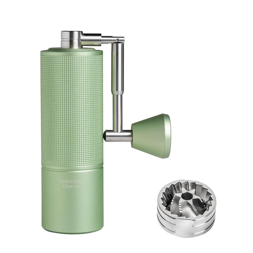 TIMEMORE C3 ESP Pro Manual Espresso Coffee Grinder, 25g Capacity, CNC Stainless Steel Conical Burrs, Internal Adjustable Setting Accuracy 0.0233mm,