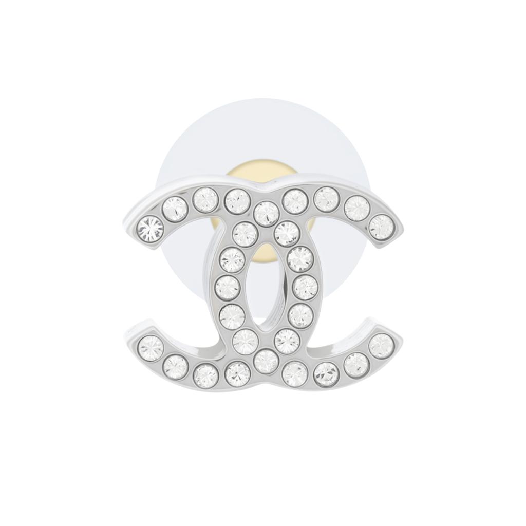 Chanel 25C Early Spring Embellished Earrings Women earrings Silver ABE835-B15391-NADCW