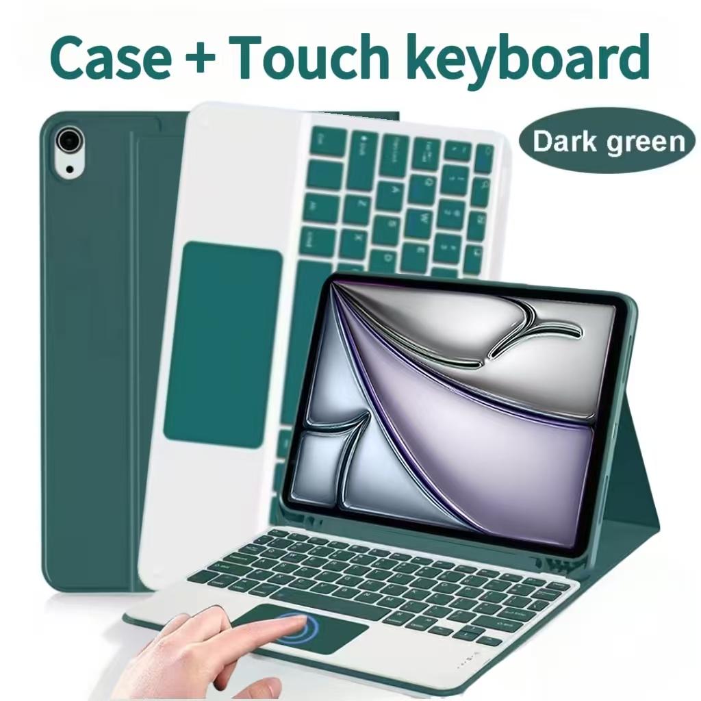 Case For iPad Air 11-inch (M4),For iPad Air 11-inch (A3459 A3460 A3463) Detachable Keyboard Case with Pen Holder