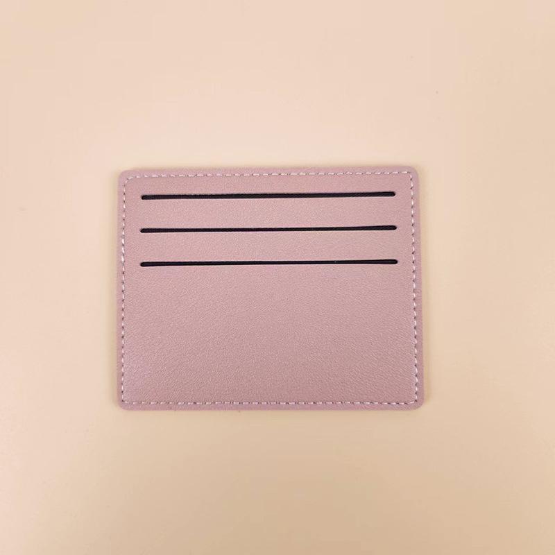 

Women s Compact Card Holder - Credit, ID & Bank Card Sleeve світло-рожевий колір