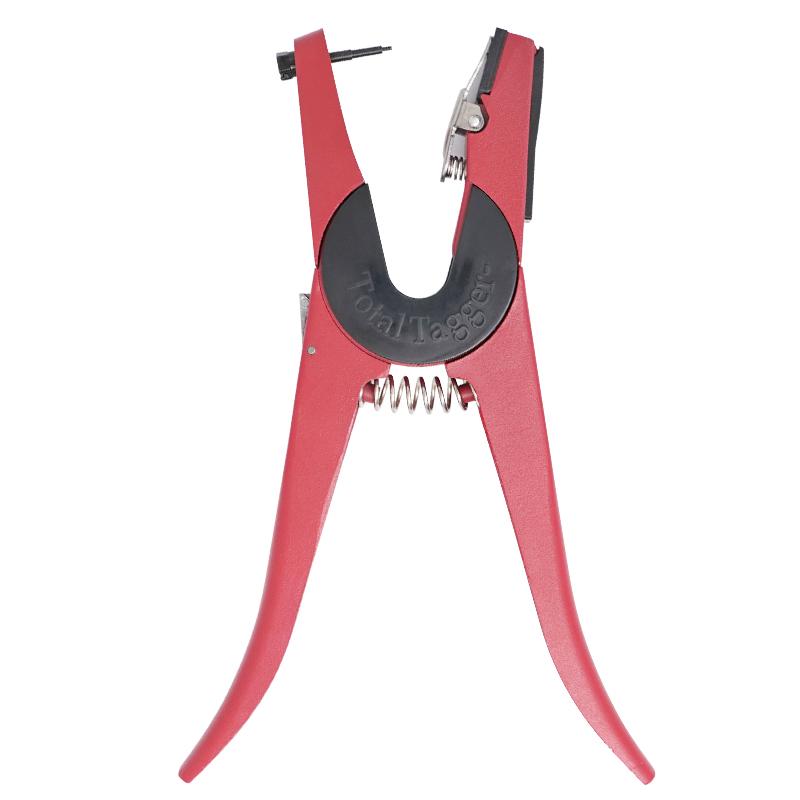 

1Pcs Livestock Ear Tag Pliers Metal Cattle Goat Sheep Horse Ear Tag Animal Tools Plier Forcep Applicator MZA червоний