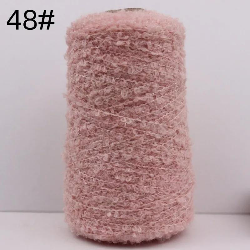 200g 460m Hand-braided Alpaca Loop Wool Yarn Thread Hand Knitting Wool Crochet Yarn for DIY Sweater Soft Smooth Yarn