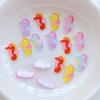 50Pcs New Cute Resin Colorful Little Hippocampus Japonicus Flat Back Ornament Jewelry Making Manicure Hairwear Accessories