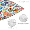 Vintage Fish Trout Pillow Cover Cartoon Fishes Kawaii Pillow Case Soft Cushion Cover Pillowcases For Sofa Bedroom Home Decor