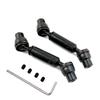 2pcs Ural Truck RC Car Spare Parts Metal Front Rear Drive Shaft for Henglong WPL Ural B36 B16 C14 C24 B24 MN D90 MN99S