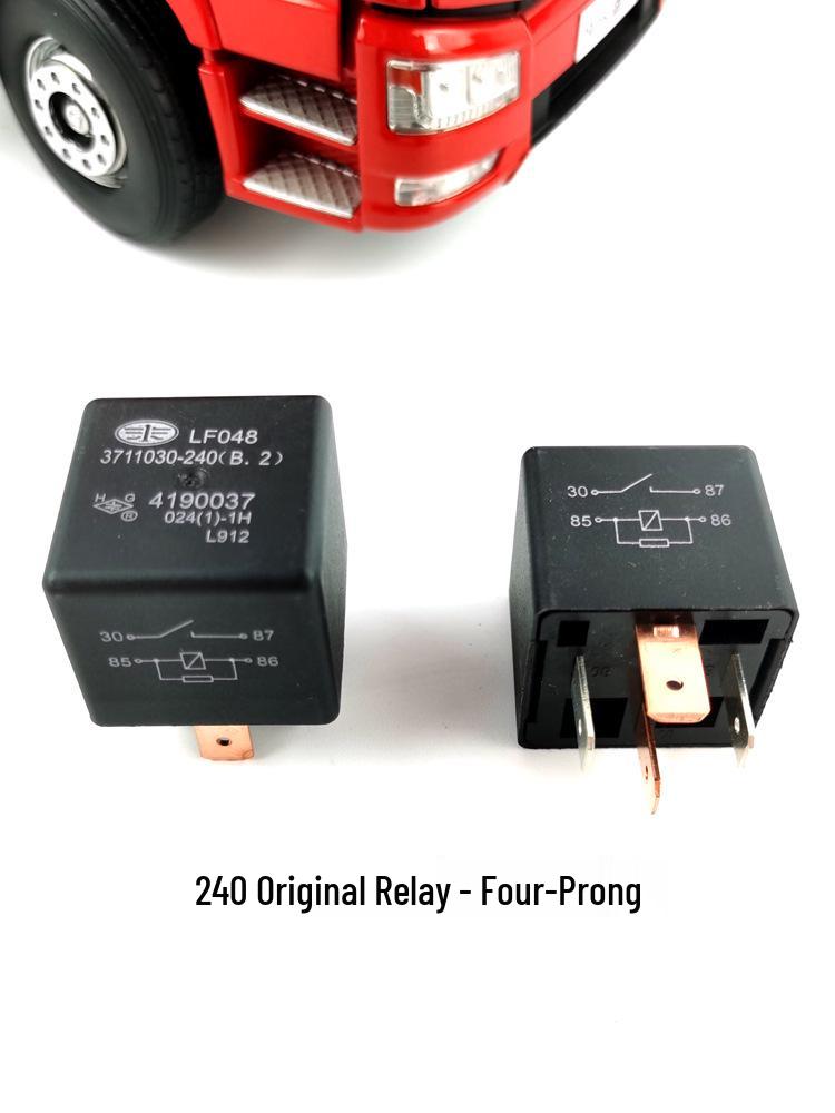 Compatible with Jiefang J6 Original Relay: JH6J6P High/Low Beam Four-Pin Relay