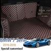 Leather Car Trunk Mat For BMW 7 Series 2016-2018 Cargo Liner Accessories Interior Boot