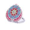 Promotion! 4Pcs Diamond Paint Mirror Compact DIY Mandala Mirror Folding Purse Mirror For Adults Kids Beginners