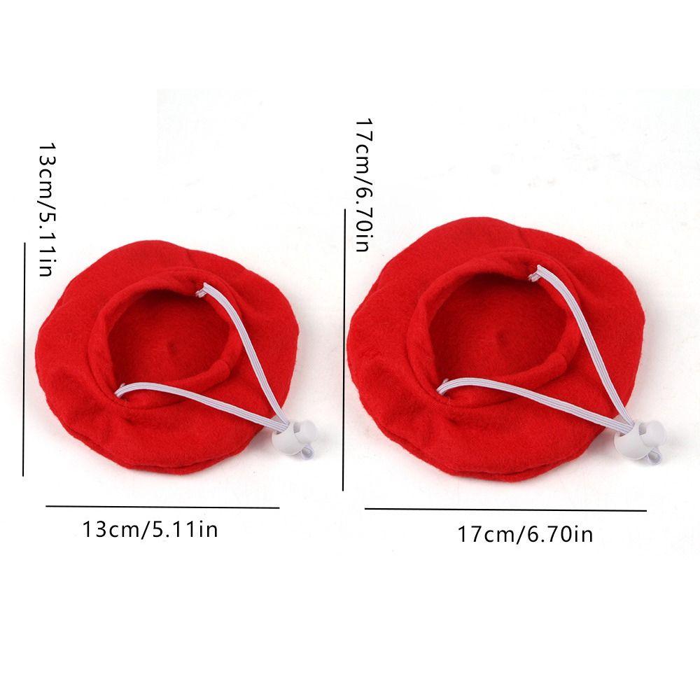 Fashionable Cat Beret Hat Cute Pet Headwear Durable Cat Sunscreen Hat  For Cat Dog