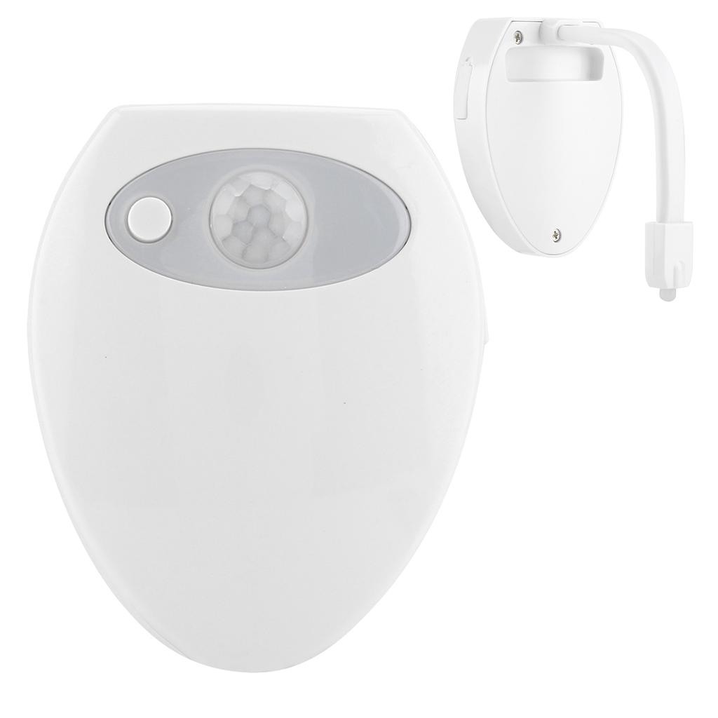 Mini Toilet Lamp USB Charging Body Induction Night Light with Motion Sensor Bathroom Accessory