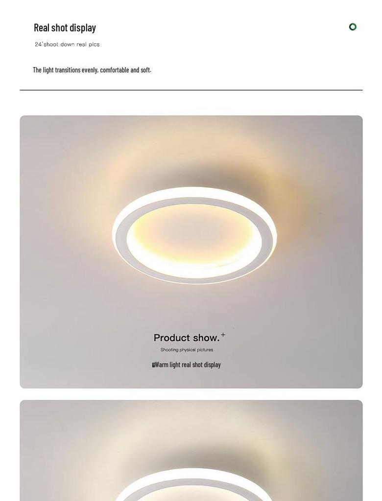 Nordic Corridor & Entrance Lights: Modern Ceiling Lights for Cloakrooms & Balconies