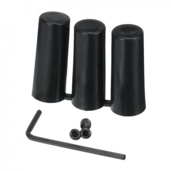 6 Speed Car Gear Stick Shift Knob Shifter Lever Leather Black Universal Manual