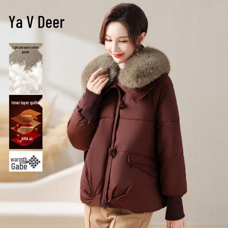 

Yalu Women s Winter Fashion Thick Padded Coat 5XL (suggested 140-155 jin)