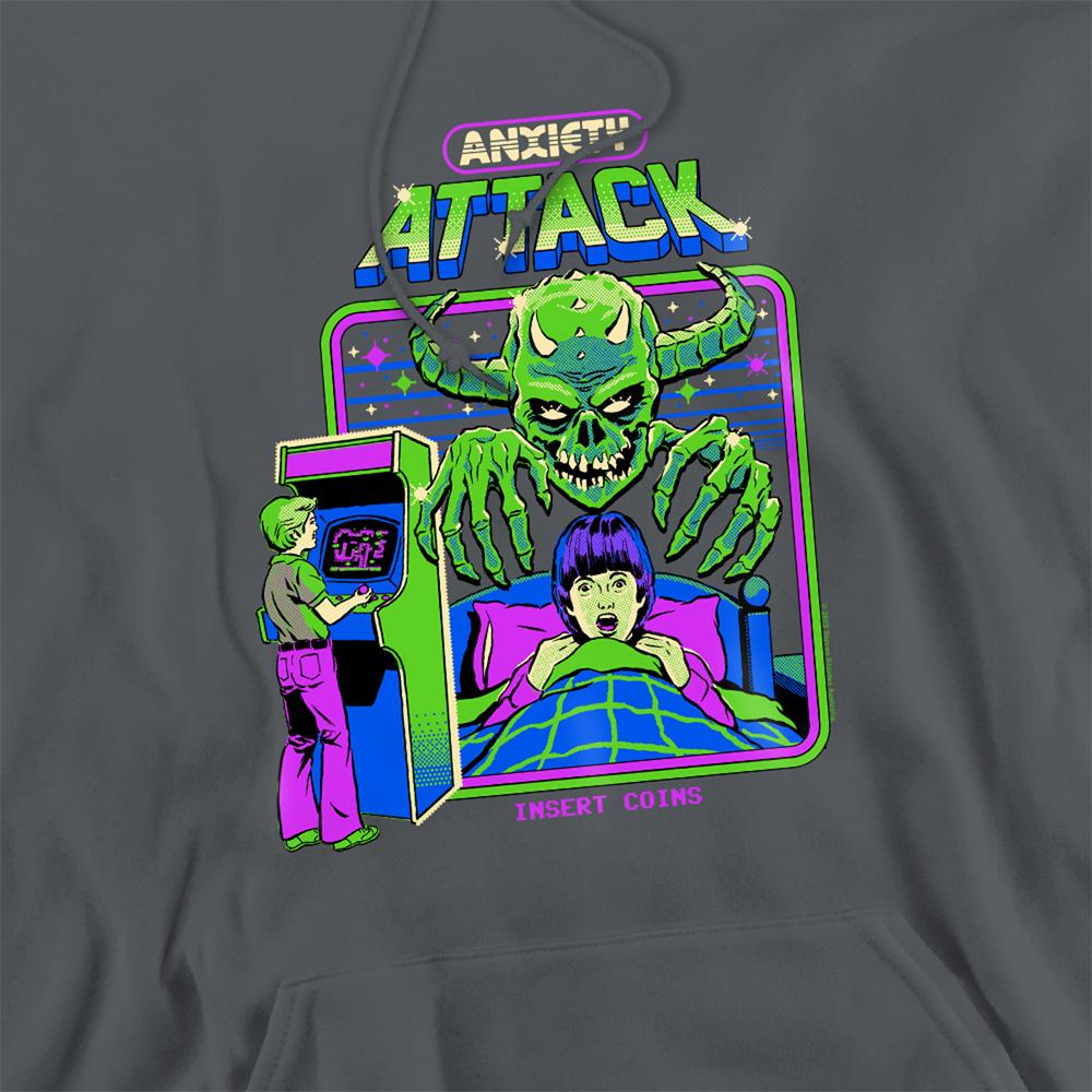 Steven Rhodes Unisex Adult Anxiety Attack Hoodie