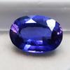 Loose Gemstone 7.35 Ct Natural Purple Tanzanite Oval Cut For Earrings