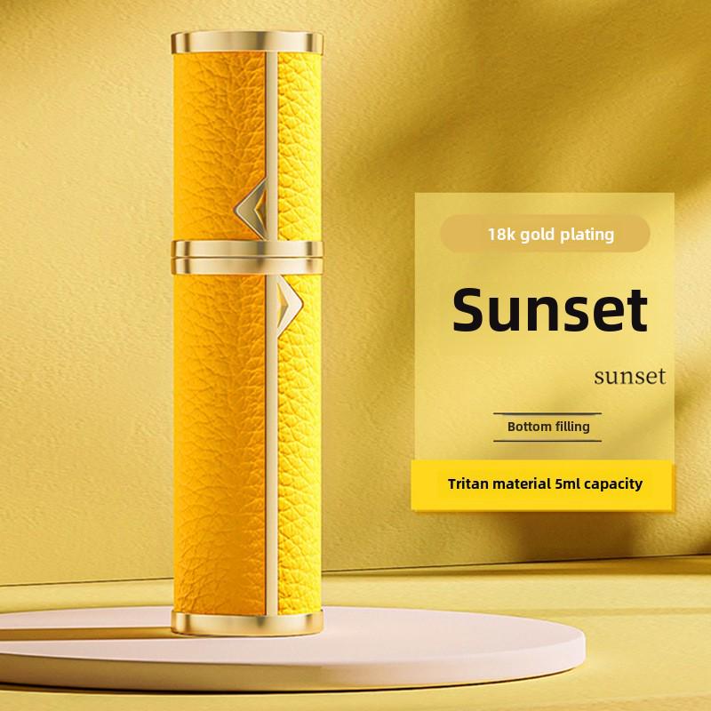 Empty Refillable Perfume Spray Bottle - Bottom Press Design, Portable and Compact for Travel