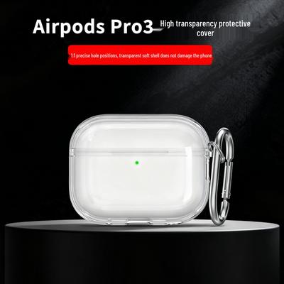 Transparent TPU Silicone Soft Case for Apple AirPods Pro 3/2/4 Generations