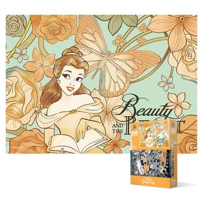 204-piece Jigsaw Puzzle - Princess Belle Flower Season (Mini), Popular Korean Puzzle