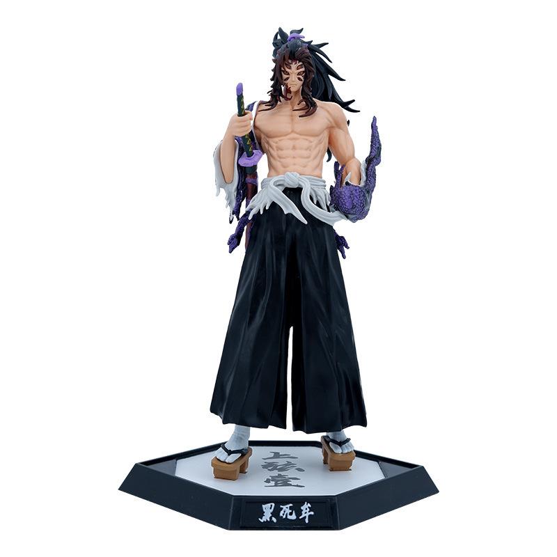 Anime Demon Slayer Figure Kamado Tanjirou Nezuko Action Figure PVC Model Toys Zenitsu Figurine Inosuke Kimetsu Yaiba Figura Gift