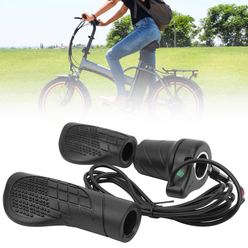 Half Twist Throttle Handle Left SM Joint for Mountain Bike Modified Accessories 76x