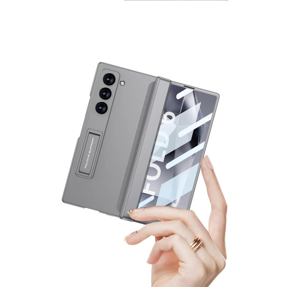 Magnetický ochranný kryt z tvrdého PC pro Samsung Galaxy Z Fold 6 5, nárazuvzdorný s ochranou obrazovky