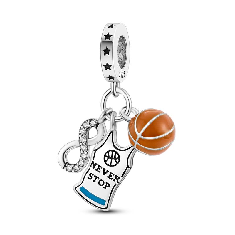 Hot Copper 26 Letters Alphabet AZ Charm Bead Charms Bead Golden Pendant Compatible With Authentic Bracelets Necklaces Do It Yourself Jewellery Women