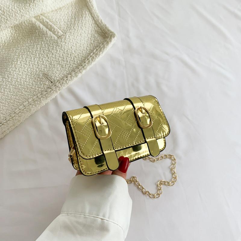 Fashionable Retro Small Square Shoulder Bag For Women In Elegant Colors