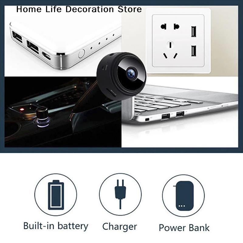 A9 Wifi Mini Kamera 1080P Sicherheitsüberwachung Drahtlose Fernbedienung Nachtsicht Videoüberwachung Smart Home Mini DV Cam HD Kamera