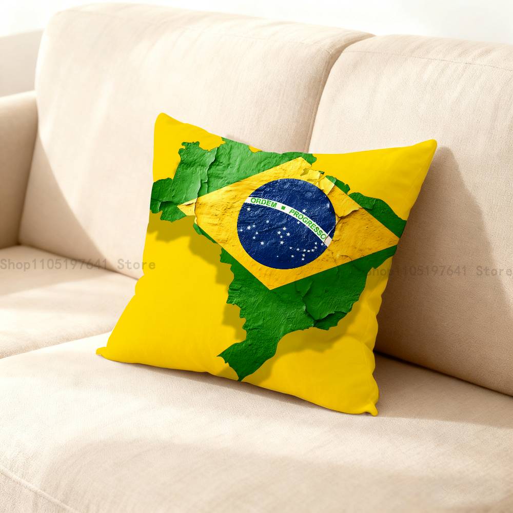Rio de JaneiroBrasile Anime Celebrità Merchandising Universale Federa Stampata Decorazione Divano Auto Ufficio Stanza Protettore