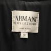 Armani Made In Italy Zip Jacket 38 Black Women Used