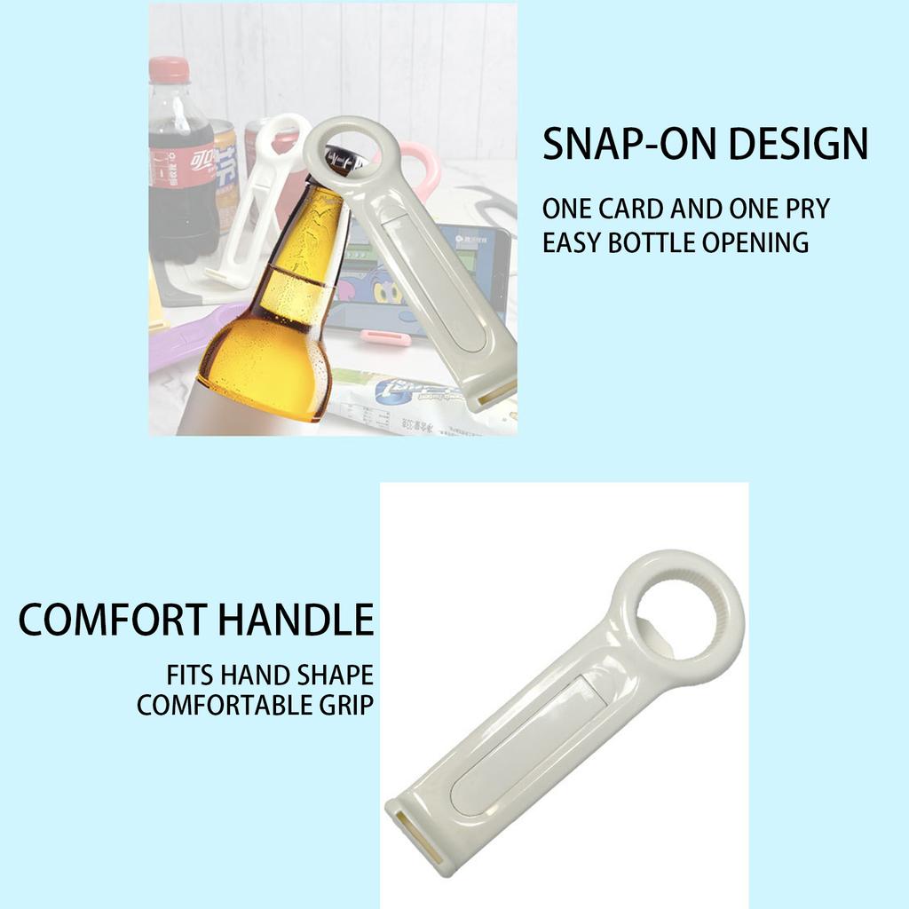 4 In 1 Jar Opener With Arthritis, Plastic Multi-Functional Jar Lid Opener For Weak Hands As Mobile Phone Holder