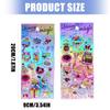 Shimmering Quick Sand Sticker Adhesive PVC Sticker for Notebook Journal Phone Cover Luggage Scrapbooking Decoraiton
