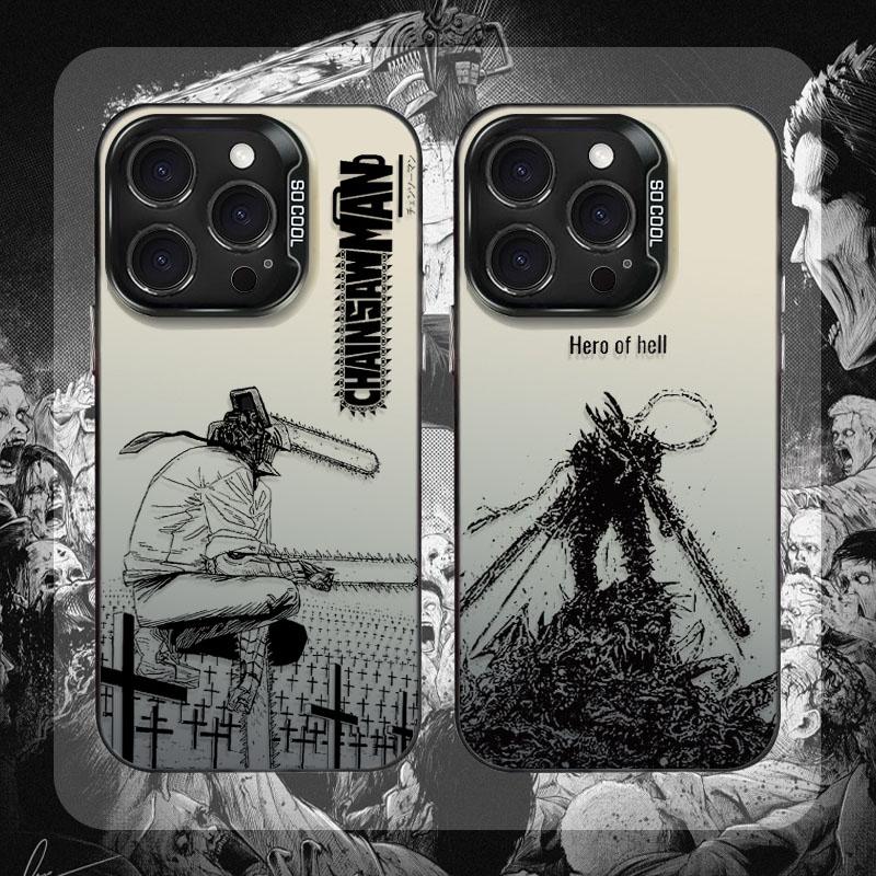 Phone Case Cool Anime Chainsaw Man for Xiaomi Mi 15T 14T 14 13 12 12T 11 Lite Poco X7 X6 F7 F6 X5 F4 F3 X3 GT Pro Ultra 5G Cover