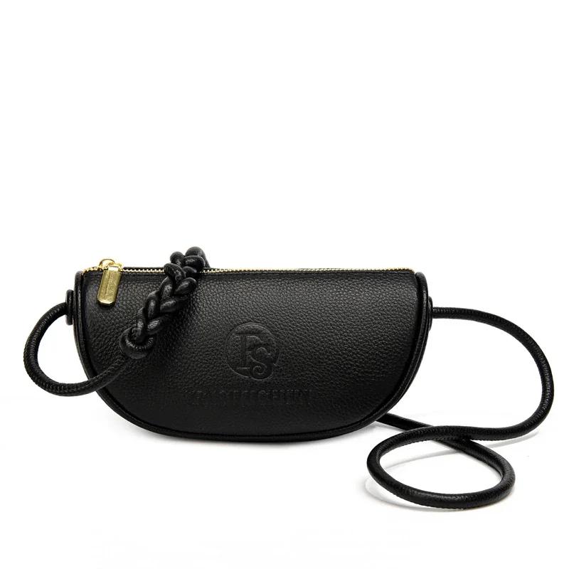 Genuine Leather Crossbody Bag for Women Shoulder Bags Feminine Bag Wallet Luxury Brand Fashion Trend Authentic New