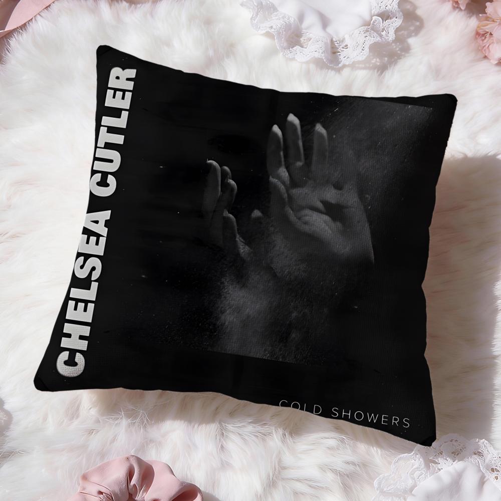 c-Chelsea Cutler Cushion Cover Premium Comfort Reversible Pillow Cove -Two in One Design for Any Room & Car Interior 30cmx30cm