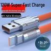 120W Super-Schnelllade-Typ-C-Kabel für Huawei, Honor, Vivo, Oppo Handys