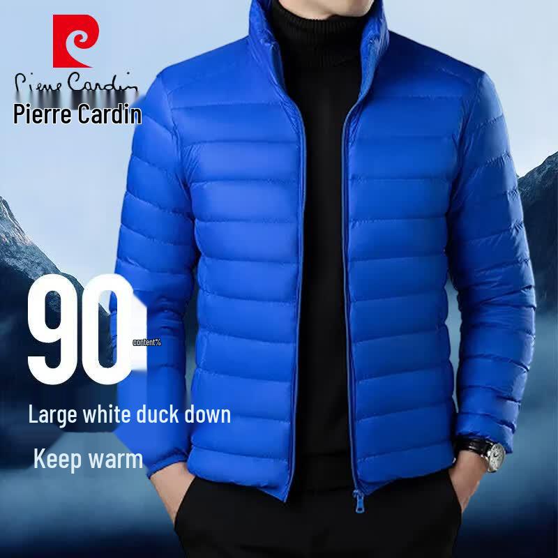 Pierre Cardin Men s Business Casual Down Jacket L королевский синий