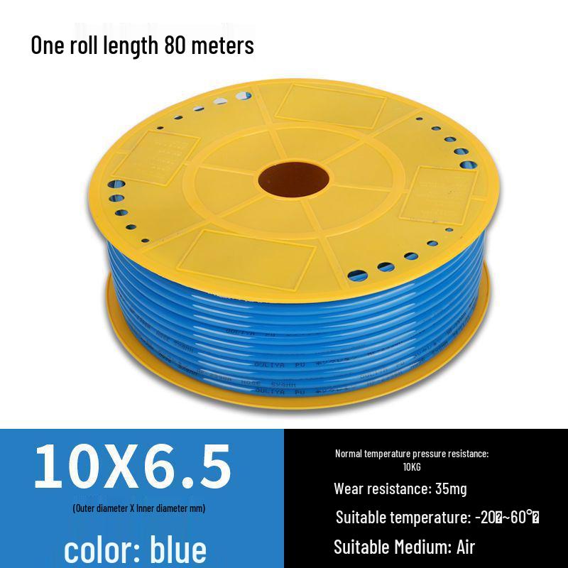High-Pressure 8MM PU Pneumatic Air Hose for Air Compressors