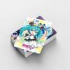 92 Peças/Conjunto Anime Hatsune Miku Cartão Lomo Kawaii Pocard Impressão HD Desenho Animado Jogo de Cartas Po Coleção Fãs Brinquedo Presente de Aniversário para Crianças