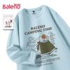 Baleno Men's Heavyweight Cotton Long Sleeve T-Shirt