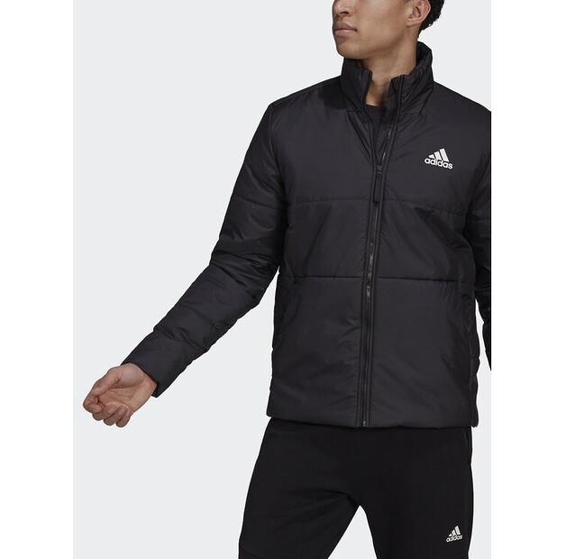 Зимняя куртка adidas Bsc 3-Stripes HG8758, черная, стандартный крой