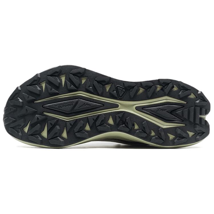 Xtep Leopard Fashion Comfortable Simple Durable Lightweight Low-Top Hiking Shoes Men Hiking Shoes Green 975319170018-1