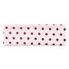 7cm Wide Polka Dot Elastic Sports Headband - Non-Slip, Sweat-Absorbing for Yoga & Fitness