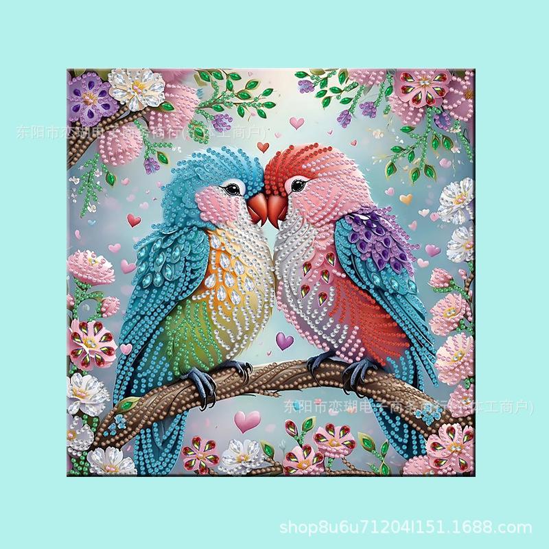 Schmetterlingsförmiges Diamantgemälde in großer Größe mit leuchtenden Diamanten, dekoratives Gemälde, Explosionsmotiv