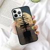 Old Ship in Sea Moon Night Celular Mobile Phone Cases For iPhone 17 Air 16e 15 14 12 13 11 Pro MAX Plus Coque Fundas