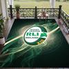 Soft Floor Carpet Ireland Rugby Pattern Area Rug Decorative Mat For Home Room Decoration