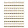 100pcs Alloy Incense Cone Tray 1in Incense Cone Holder Incense Stick Rack  Living Room Use