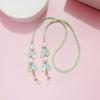 Adjustable Sunglasses Lanyard Strap Colorful Reading Glasses Eyeglass Chain Anti-slip Bead Splicing Necklace Headphone Chain