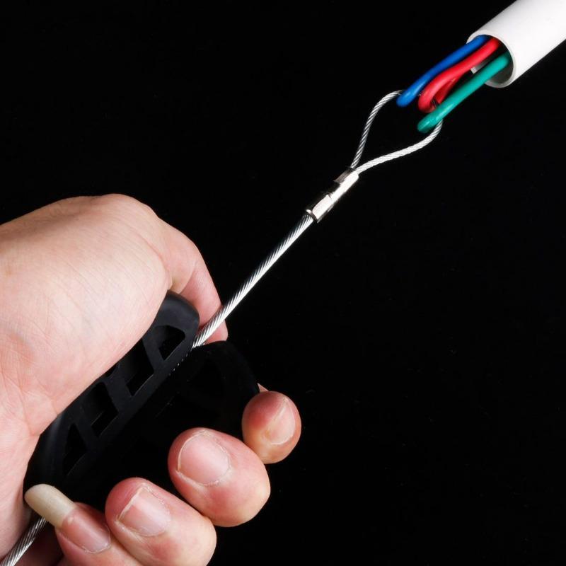 1/10M Stainless Steel Wire Canopy Rope DIY Pull Cord Wire Ropes Fishing Lifting Cable Hanging Clothes Rustproof Hardware Tools